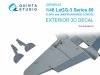 Quinta Studio QP48044 LaGG-3 Series 66 Flaps and Undercarriage Covers (Zvezda) 1/48